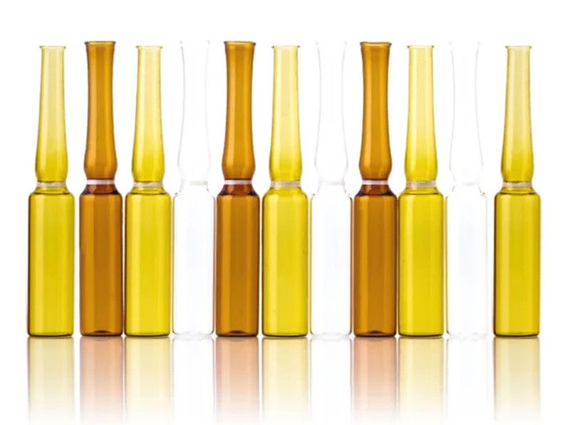 ISO Standard Transparent Amber Pharmaceutical Ampoule Vial Type C Ampoule Empt