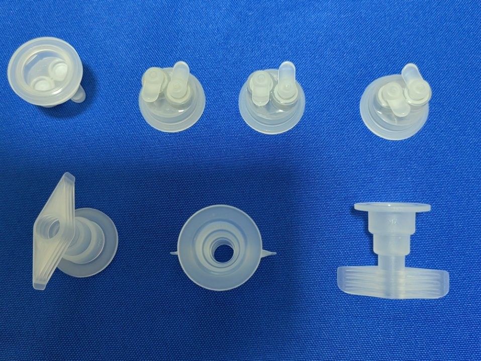 30mm 32mm 30mm Twin Flip Cap for IV Bag and Bottle Disposable Infusion Cap for PP Medical Infusion Bottle