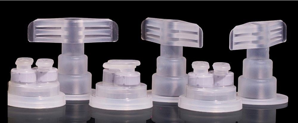 30mm 32mm 30mm Twin Flip Cap for IV Bag and Bottle Disposable Infusion Cap for PP Medical Infusion Bottle