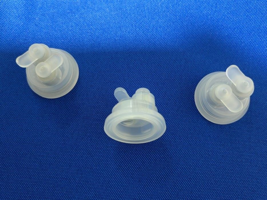 30mm 32mm 30mm Twin Flip Cap for IV Bag and Bottle Disposable Infusion Cap for PP Medical Infusion Bottle