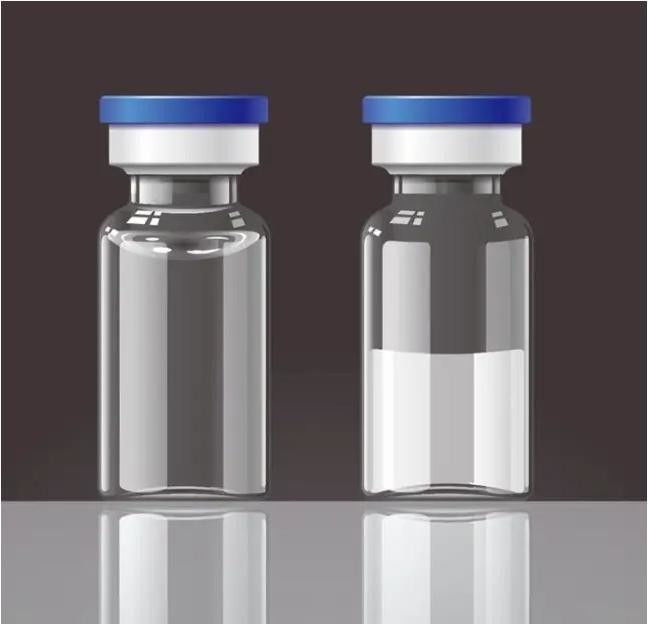 Transparent Amber 5ml 10ml Empty clear Empty Pharmaceutical Low Borosilicate Tubular Moulded Glass Vial
