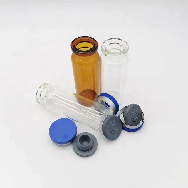 5ml 10ml 20ml Clear Amber vial vaccacine glass bottle Medicine Soda Lime Pharmaceutical Injection Glass Vial Bottle
