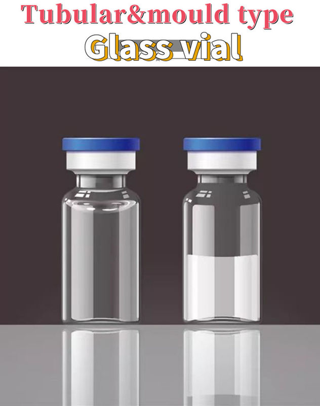 Injection Penicilline Glass vial 5ml 10ml Clear Amber Borosilicate Pharmaceutical Tubular Glass Vials for Injection