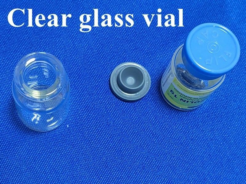 Mold Tubular Type 1 Borosilicate Glass Vials With 13mm 20mm Mouth