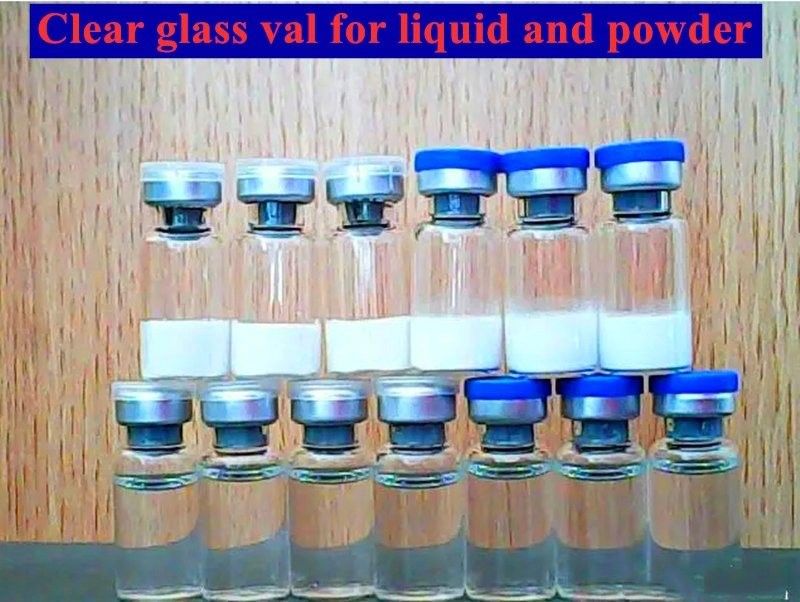 Borosilicate 18mm Clear Glass Vials With Caps USP Type Empty Glass Vial