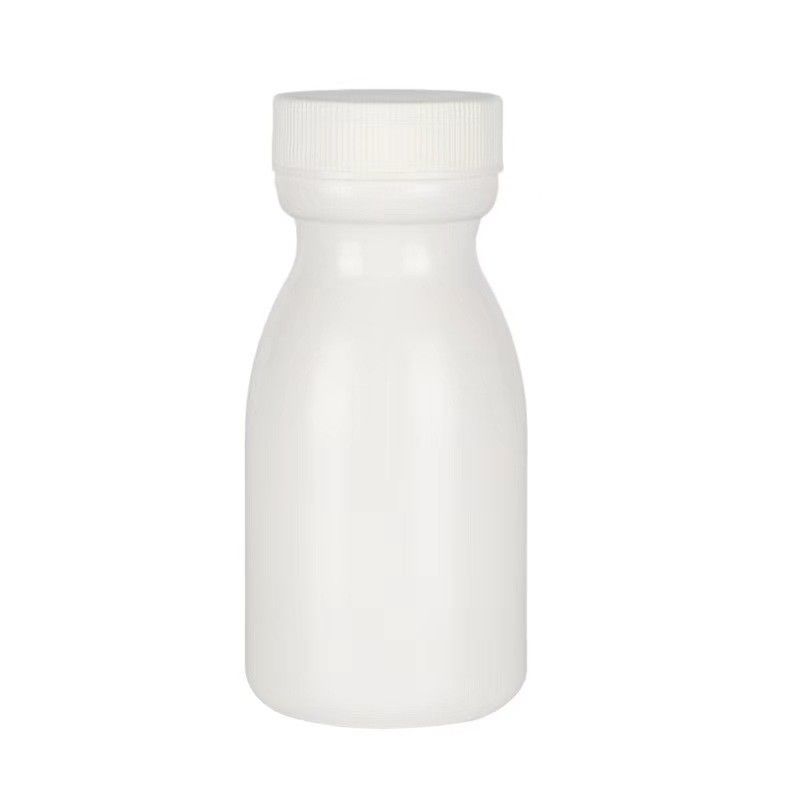 Empty Wide Mouth 100ml 150ml White Plastic PE Pharmaceutical Pill Capsule Container Medicine Vitamin medicine bottle