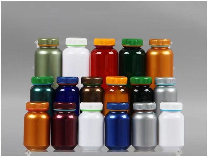 Empty Wide Mouth 100ml 150ml White Plastic PE Pharmaceutical Pill Capsule Container Medicine Vitamin medicine bottle