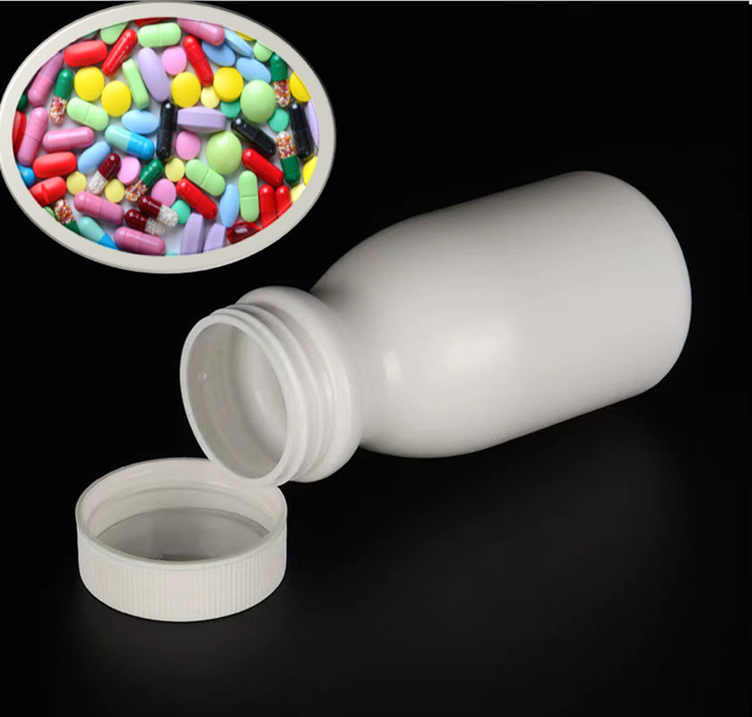 50ml 120ml 150ml Empty White HDPE Pill Container Medicine Vitamin Capsule pill Storage Plastic medicine Bottle HDPE M