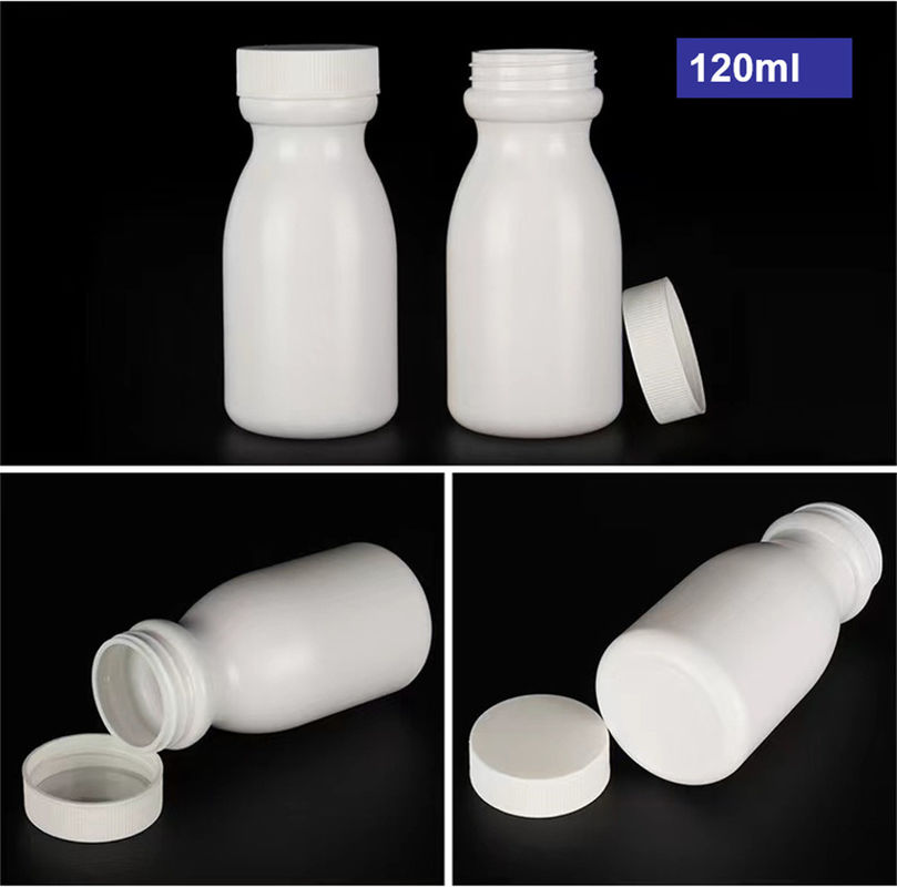 50ml 120ml 150ml Empty White HDPE Pill Container Medicine Vitamin Capsule pill Storage Plastic medicine Bottle HDPE M