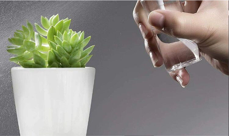60ML 100ML Round Shape Small PET Plastic Spray Bottle l 50ml cosmetic PET clear Hand Wash Sanitizer spray bottle