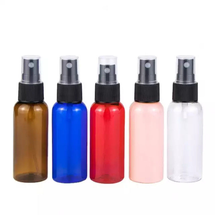 60ml 120ml 355ml blue Plastic Hand Sanitizer Skincare Shampoo Spray Bottle PET Cosmetic clear Plastic sprayer Bottles