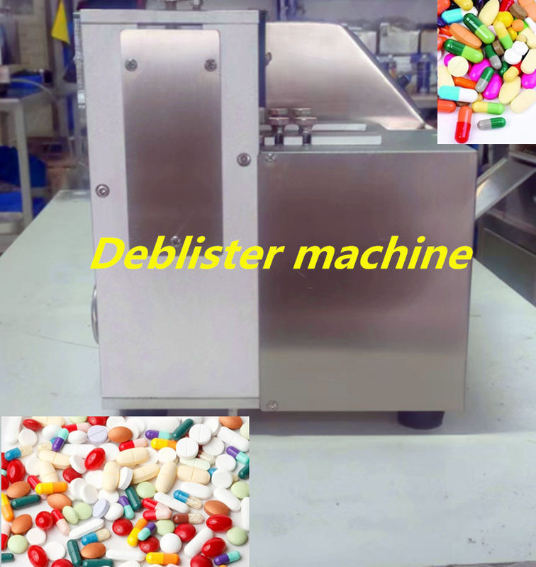 Pills Capsule Tablet Picking Machine SS304 Aluminum Plastic Drug Dispenser Capsule Tablet Deblister Machine For Pharmacy