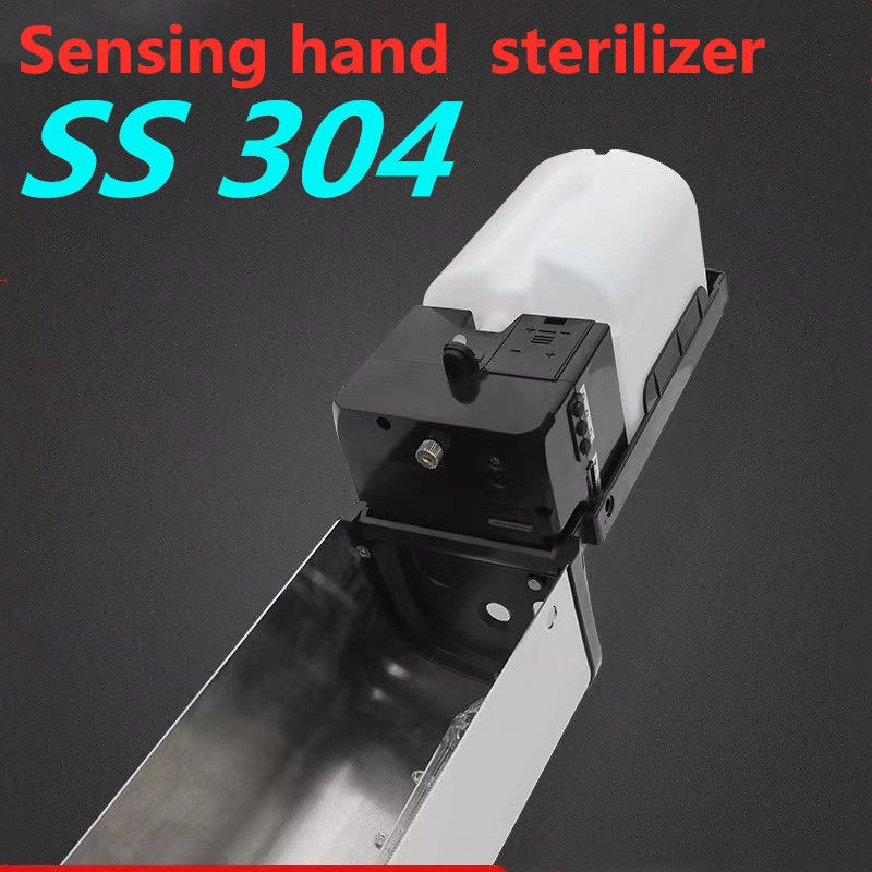Clean Room Washroom Hand Wash Touchless Stainless Steel 304 Automatic 800ml Sensor Soap Alcohol Spray Hand Sterilizer